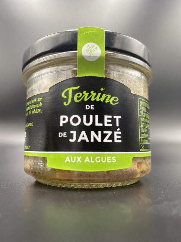 Terrine de Poulet de Janzé aux Algues