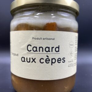 Canard aux Cèpes maison Argaud