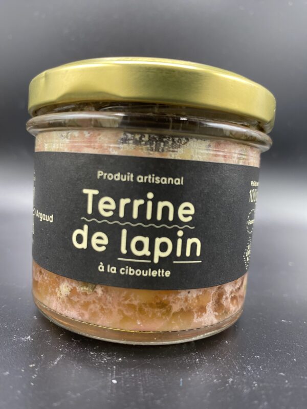 Terrine de Lapin à la Ciboulette Maison Argaud